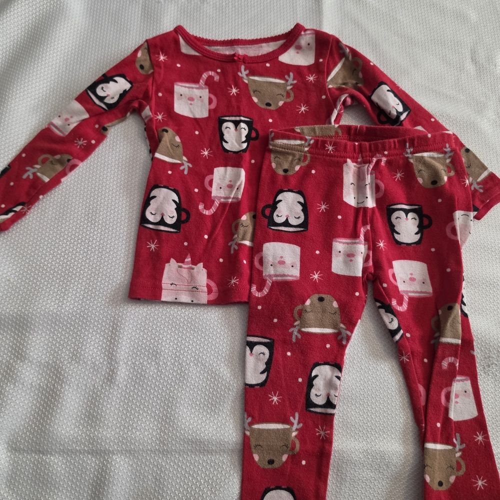 🧡5/$15- Carter's Christmas Pajama Set